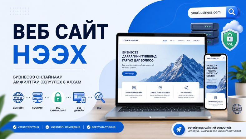 Веб сайт нээх