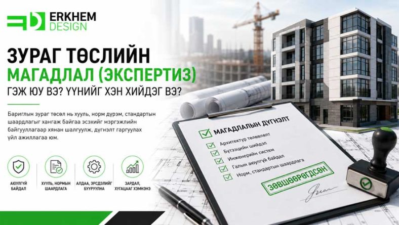 Зураг төслийн Магадлал (Экспертиз) гэж юу вэ? Үүнийг хэн хийдэг вэ?